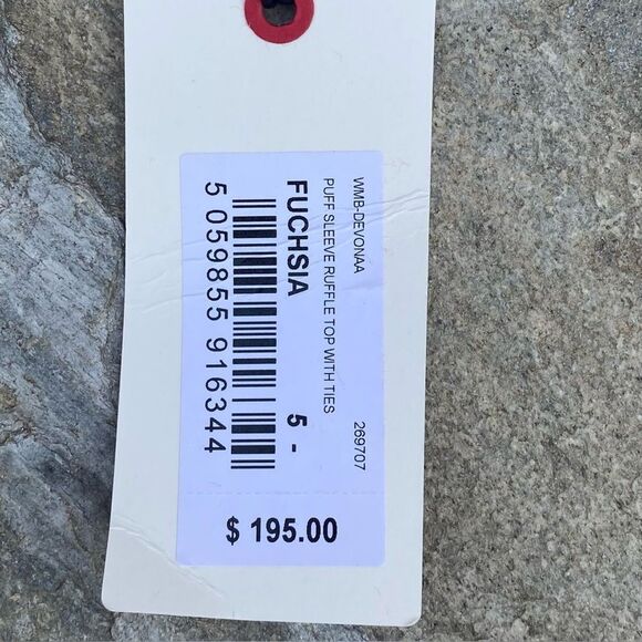 NWT New Ted Baker London Devonna Coral Floral Ruffle US 12/XL (TB 5) - Picture 11 of 12